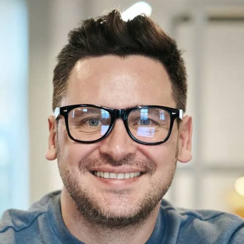 Orientred Chemical Home 3 Man with Glasses Smiling